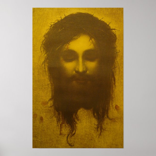 Holy Face of Jesus Christ / Veronica's Veil Poster (Front)