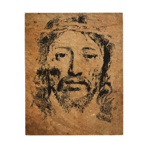 Holy Face of Jesus Christ Wood Wall Art