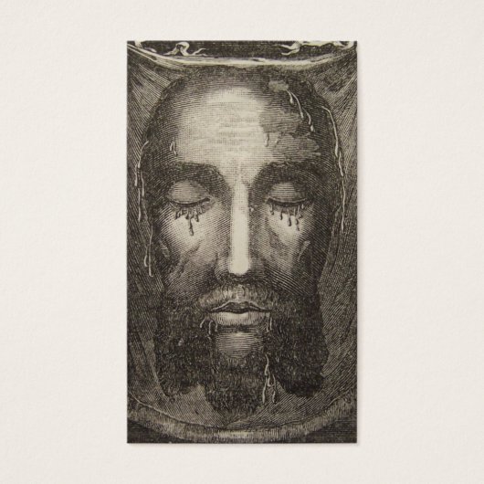Holy Face of Jesus Devotion Card (Front)