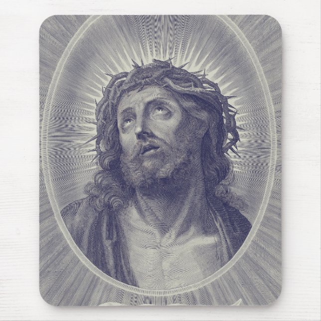 Holy Face of Jesus Mouse Pad (Front)
