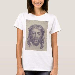 Holy Face Of Jesus Veil Of Veronica Art T-Shirt