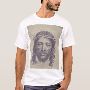 Holy Face Of Jesus Veil Of Veronica Art T-Shirt