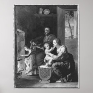 Holy Family, after 1650 Poster