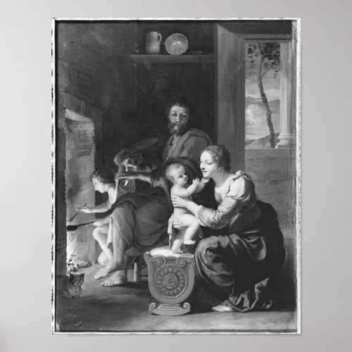 Holy Family after 1650 Poster