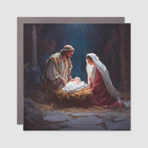 Holy Family Car Magnet