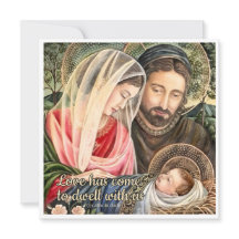 Holy Family Catholic Christmas Ornament
