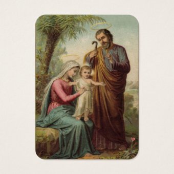 Holy Family Catholic Funeral Memorial Holy Card - | Zazzle