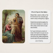 Holy Family Catholic Parent's Prayer for Children (Front & Back)