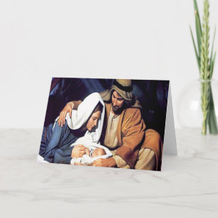 Holy Family Christmas card