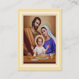 Holy Family Enclosure Card