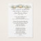 Holy Family Floral Wedding Prayer Favor