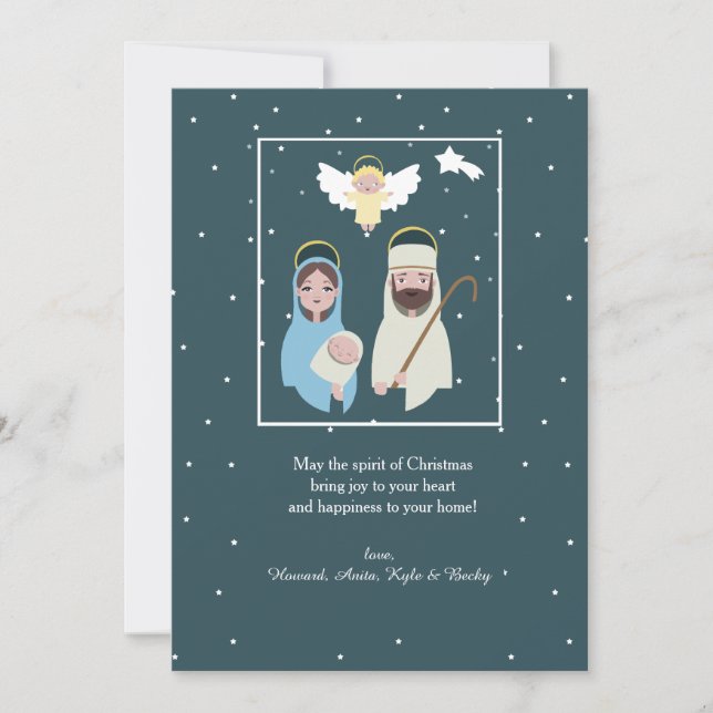 Holy Family Holiday Card (Front)