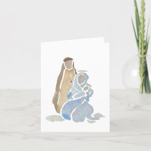 Holy Family Holiday Greeting Card