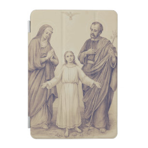 Holy Family Jesus, Virgin Mary and Saint Joseph iPad Mini Cover