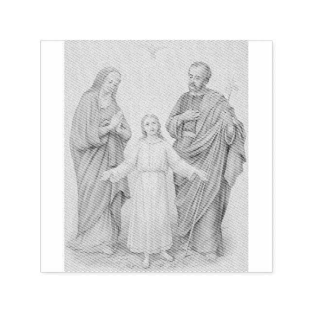 Holy Family Jesus, Virgin Mary and Saint Joseph  Self-inking Stamp (Design)