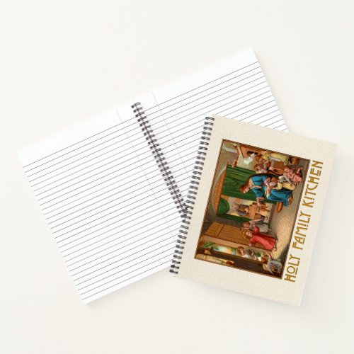 Holy Family Kitchen Spiral Notebook