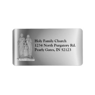 Holy Family ~ label