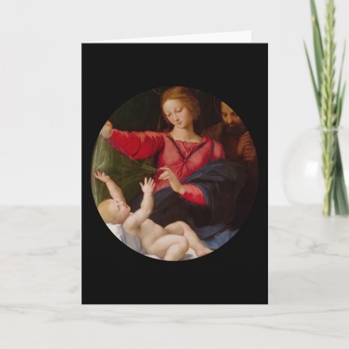 Holy Family Madonna of Loreto Holiday Card