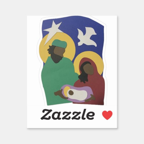 Holy Family Nativity Christmas Stickers