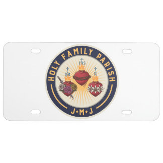 Holy Family Parish License Plate