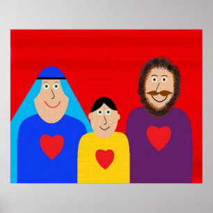 HOLY FAMILY POSTER