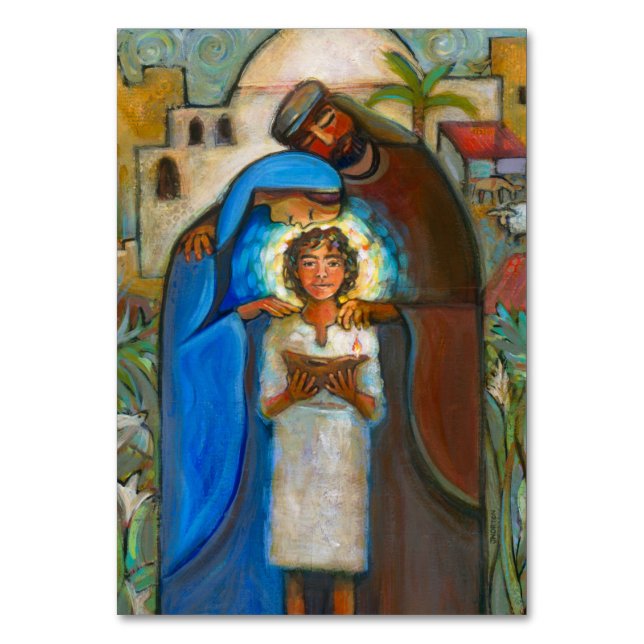 Holy Family prayer card (Front)