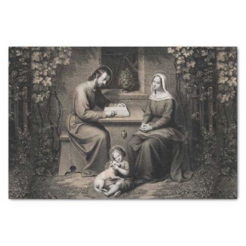 Holy Family Virgin Mary Saint Joseph Jesus Christ  Tissue Paper