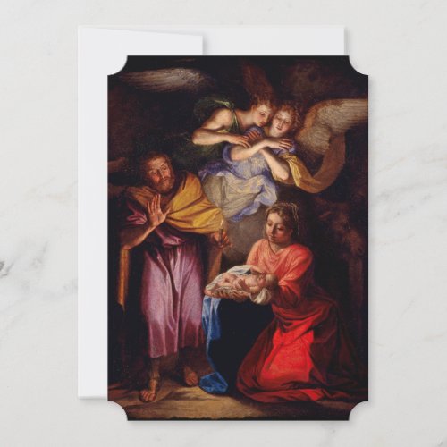 Holy Family with Angels by Coypel