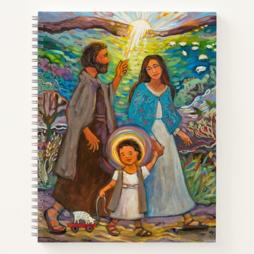 Holy Family with Child Jesus Notebook