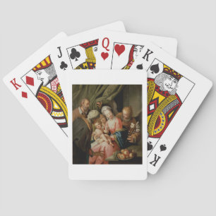 Holy Family with St. Anne Poker Cards
