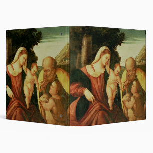Holy Family with St. John 3 Ring Binder