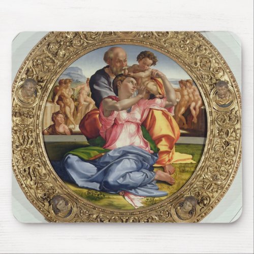 Holy Family with St John Doni Tondo 1504_05 o Mouse Pad