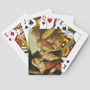 Holy Family with St. John Poker Cards