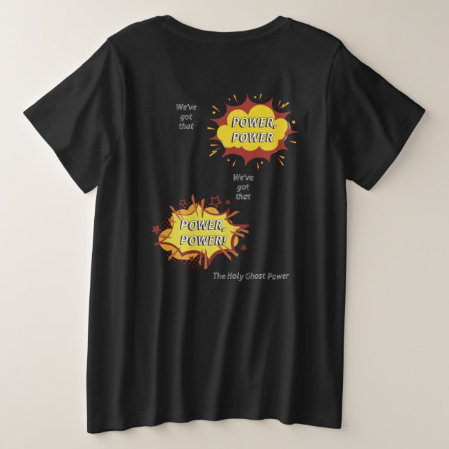Holy Ghost Power shirt (Design Back)
