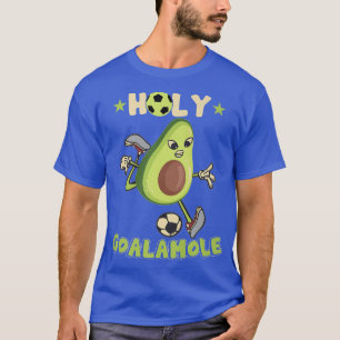 Holy Goalamole Avocado Soccer Guacamole Kids Avoca T-Shirt