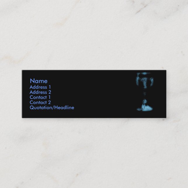 Holy Grail Business Card (Front)