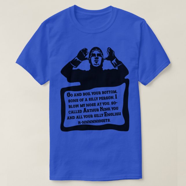 Holy Grail French Taunt T-Shirt (Design Front)