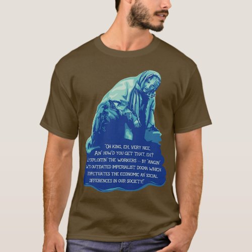 Holy Grail Peasant Against Imperialist Dogma T_Shirt