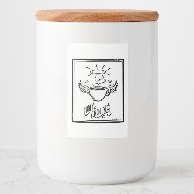 HOLY GROUNDS COFFEE FOOD LABEL (Front)