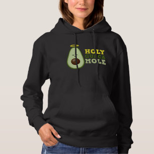 Holy Guacamole Avocado Angel Design Hoodie