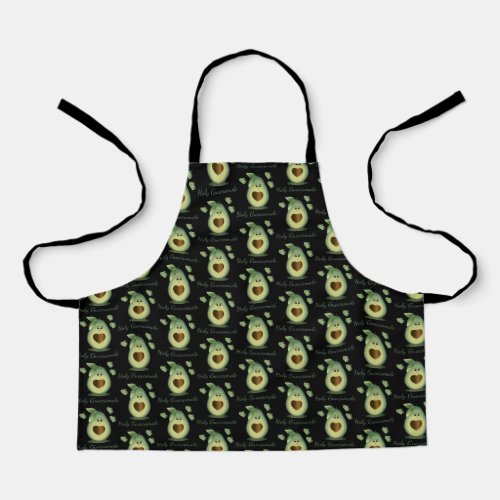 Holy Guacamole Avocado   Apron