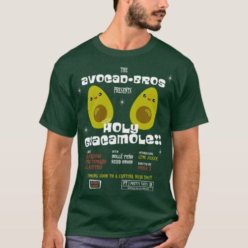 Holy Guacamole Avocado Puns Classic TShirt