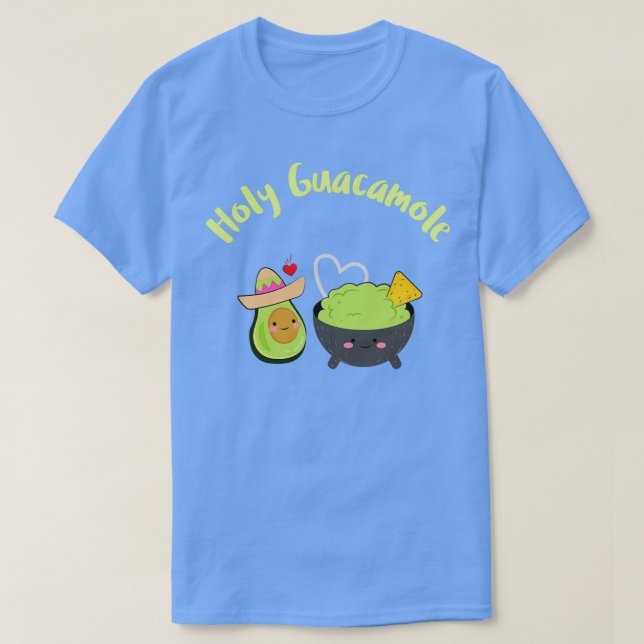 Holy Guacamole Avocado Shirt (Design Front)
