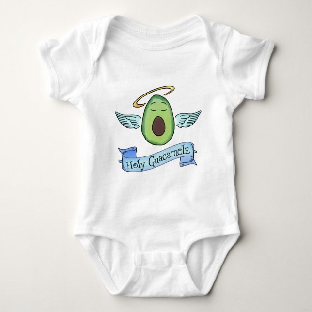 Holy Guacamole! Baby Bodysuit (Front)