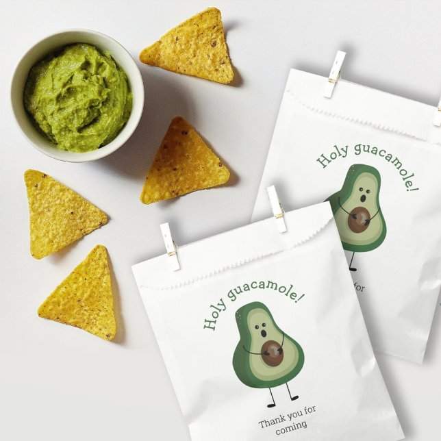 Holy Guacamole! baby shower Favor Bag (Creator Uploaded)