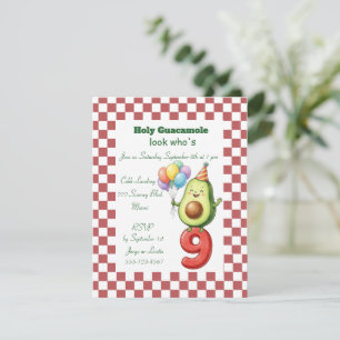 Holy Guacamole Birthday Party Digital Download Invitation