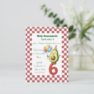 Holy Guacamole Birthday Party Digital Download Invitation