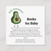 Holy Guacamole! books for baby Enclosure Card (Front)