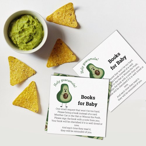 Holy Guacamole books for baby Enclosure Card