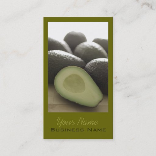 Customizable Holy Guacamole Business Cards